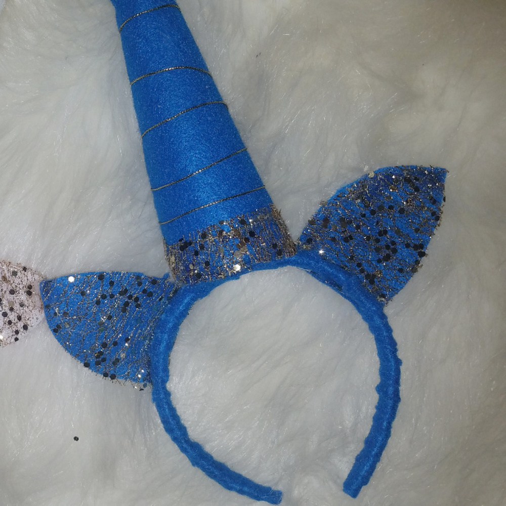 Unicorn headband, unicorn ears, party favor